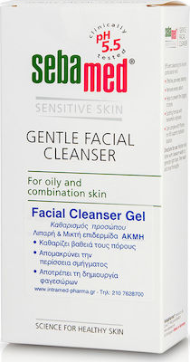 Sebamed Gel împotriva Acneei Facial Cleanser pentru Piele Grasă 150ml