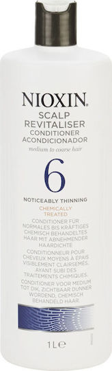 Nioxin System 6 Conditioner Διατήρησης Χρώματος για Βαμμένα Μαλλιά 1000ml