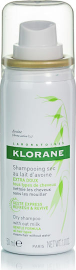 Klorane Oat Milk Ξηρό Σαμπουάν Όγκου για Όλους τους Τύπους Μαλλιών 50ml
