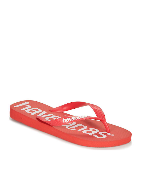 Top Logomania Men's Flip Flops Red
