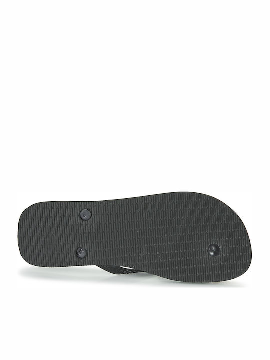 Παιδικές Σαγιονάρες Flip Flops Μαύρες Top Logomania