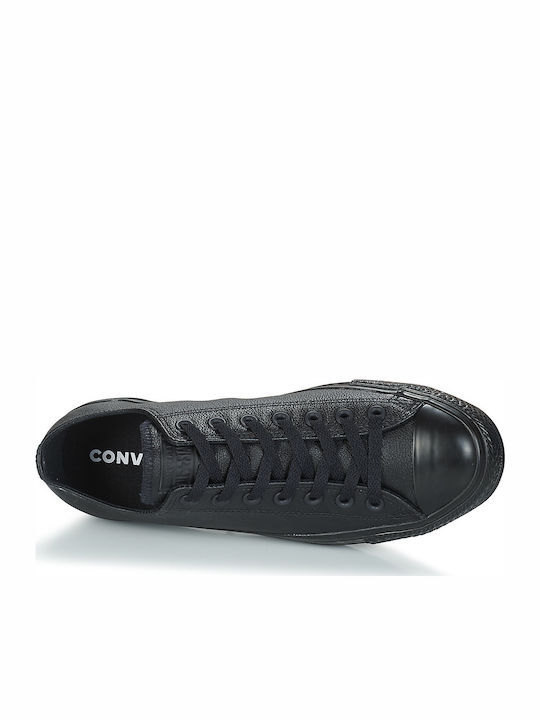 All Star Chuck Taylor Leather Low Sneakers Μαύρα