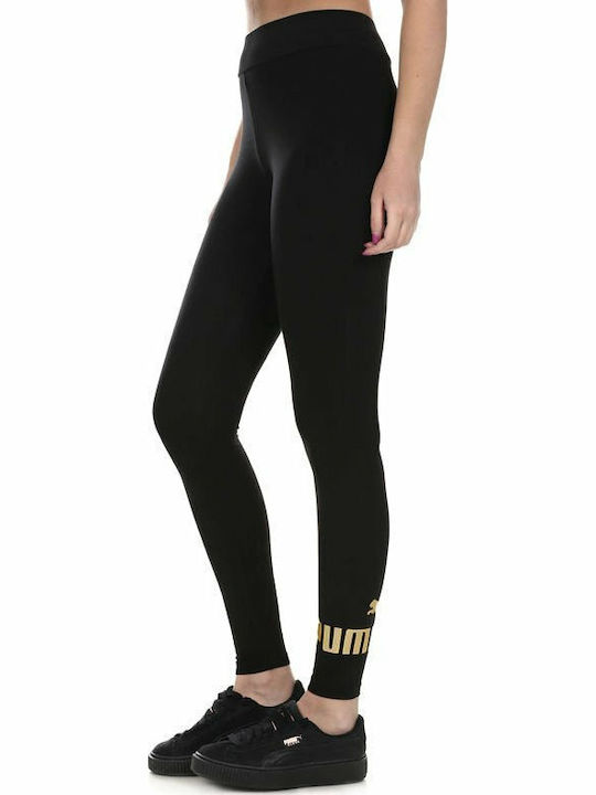 Puma Essentials Ausbildung Frauen Lang Leggings Hochgeschnitten Schwarz