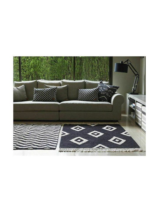 Lorena Canals Bereber Kids Rug Cotton Negru 140x200cm