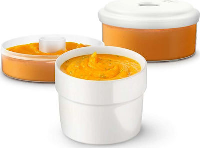 Philips Plastic Toddler Bowl Avent Σκεύη Αποθήκευσης Φρέσκων Τροφίμων 2τμχ 2pcs Multicolour SCF876/02