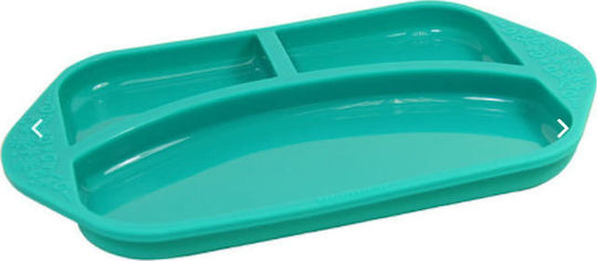 Marcus & Marcus Silicone Baby Tray for 6+ months Green
