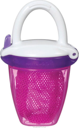 Munchkin Fabric Baby Mesh Feeder Deluxe Fresh Feeder for 6+ months Purple /Purple