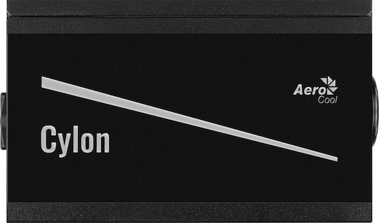 Aerocool Cylon 600W Black Computer Power Supply Full Wired 80 Plus Standard