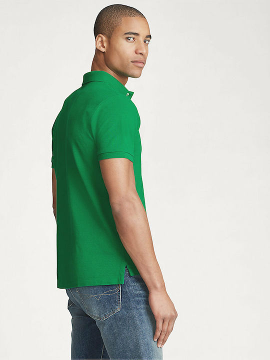 Ralph Lauren Ανδρική Μπλούζα Polo Κοντομάνικη Πράσινη