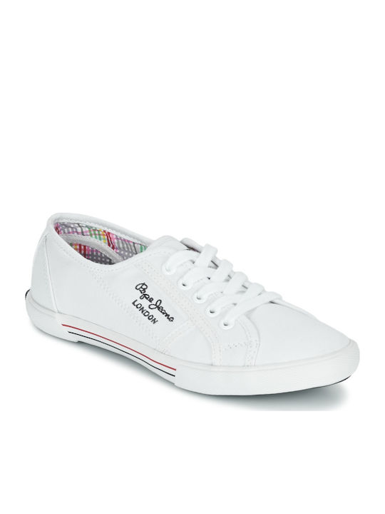 Pepe Jeans Aberlady Women's Sneakers White