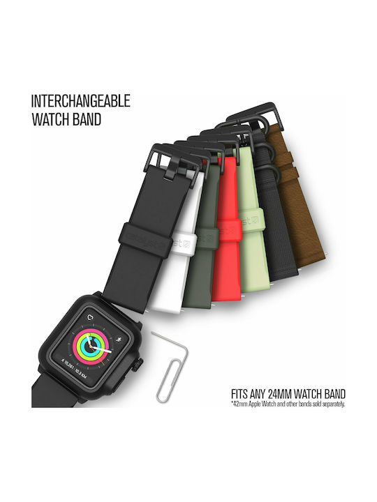 Catalyst Waterproof Carcasă de Plastic Stealth Black pentru Apple Watch 44mm