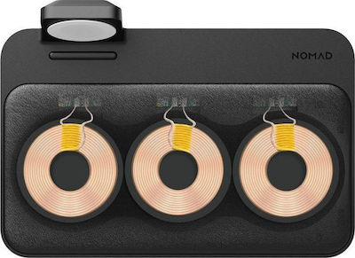 Nomad Base Station Wireless Charger Μαύρο (Apple Watch/iPhone)