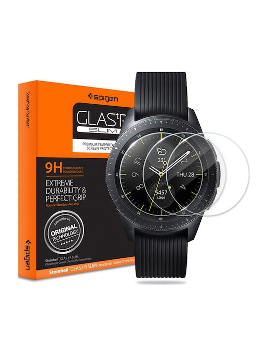 Spigen Glas.tr Slim Tempered Glass για το Galaxy Watch 42mm 3τμχ 600GL25075