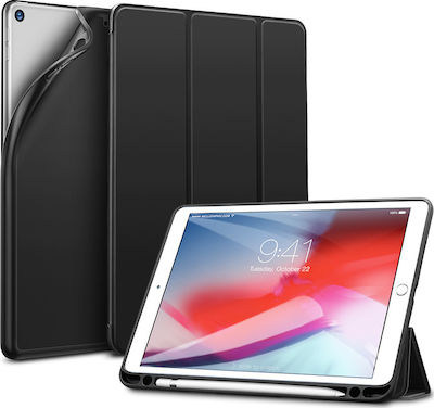 ESR Rebound Flip Cover Silicone / Synthetic Leather Black (iPad Air 2019 / iPad Pro 2017 10.5")