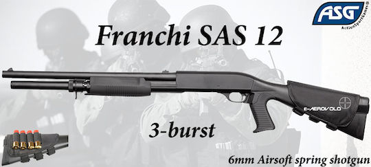 Asg Αεροβόλο Airsoft Franchi SAS 6mm