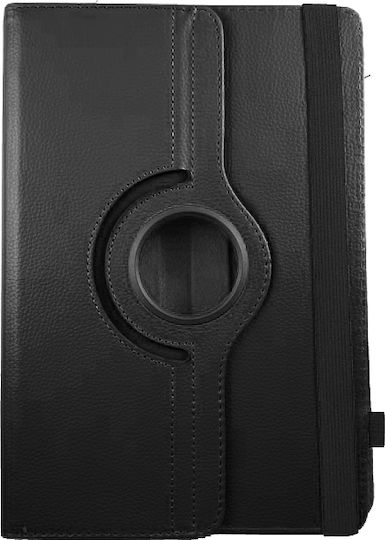 Rotating Flip Cover Black Universal 10"