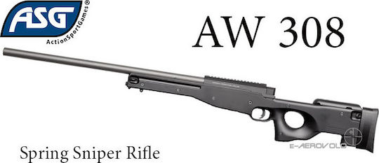 Asg Аерозарядно оръжие Airsoft AW 308 Spring Sniper 6мм