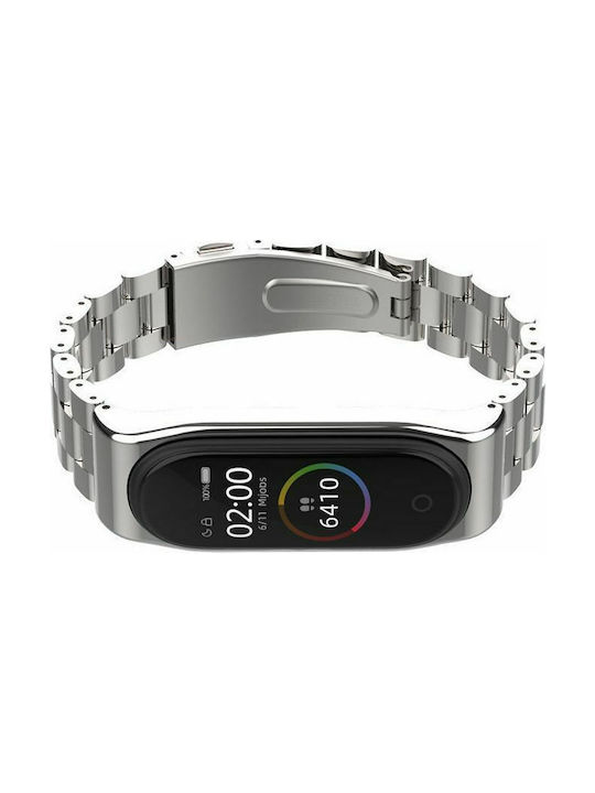 Stainless Ασημί (Mi Band 3/4)