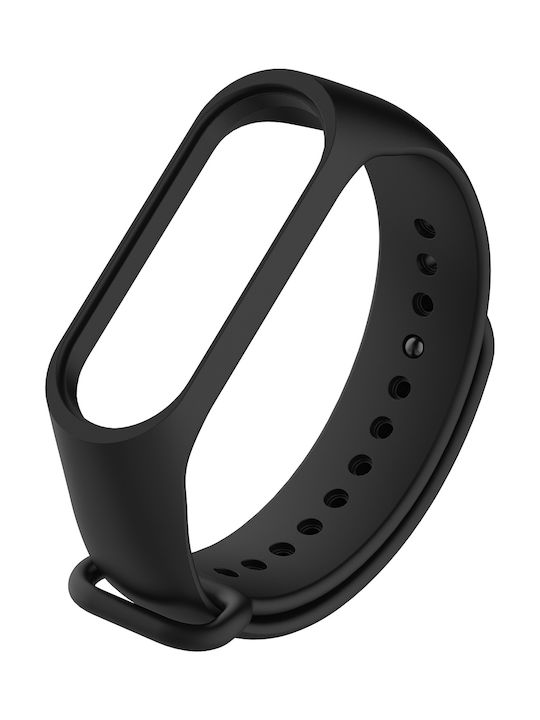 Λουράκι Σιλικόνης Μαύρο (Mi Band 3/4)