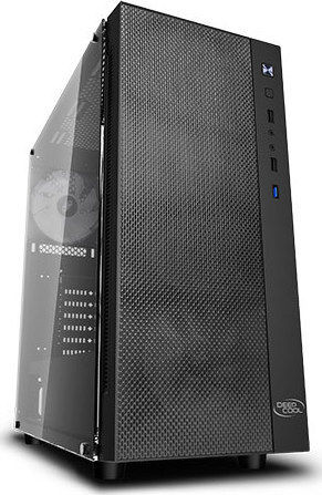 Deepcool Matrexx 55 Mesh Add-RGB 4F Gaming Midi Tower Κουτί Υπολογιστή με Πλαϊνό Παράθυρο Μαύρο