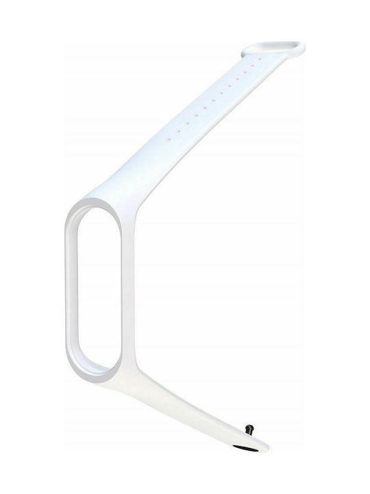 Bracelet for Xiaomi Mi Band 3 Strap Silicone with Pin White (Mi Band 3/Mi Smart Band 4) 849900375B