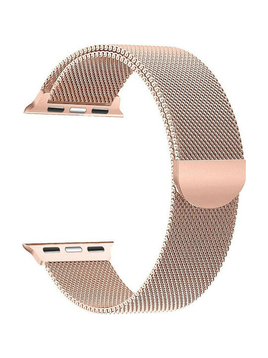 Senso Strap Stainless Steel Pink (Apple Watch 42/44/45mm)