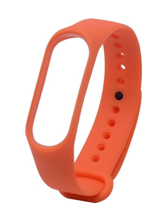 Λουράκι Σιλικόνης Πορτοκαλί (Mi Band 3/4)