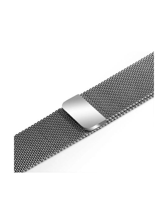 Tactical Λουράκι Μεταλλικό Ασημί (Apple Watch 38/40/41mm)