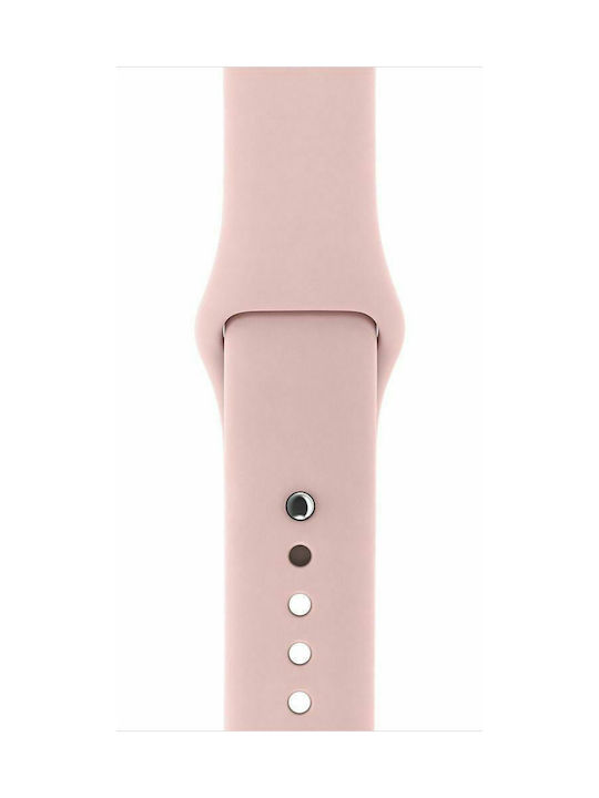 Silicone Band for Apple Watch 42/44mm (Baby Pink)