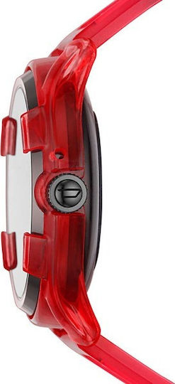 Diesel On Fadelite 45mm Smartwatch with Heart Rate Monitor (Red)
