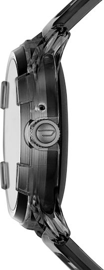 Diesel On Fadelite 45mm Smartwatch με Παλμογράφο (Γκρι)