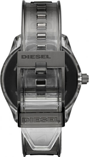 Diesel On Fadelite 45mm Smartwatch με Παλμογράφο (Γκρι)