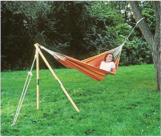 Amazonas Madera Hammock Stand made of Wood in Beige Color 165cm