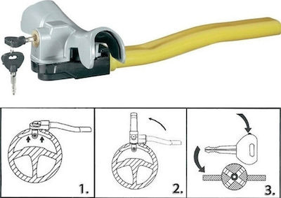 Heavy Duty Anti-theft Car Steering Wheel Lock