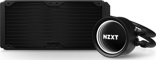 NZXT Kraken X53 Υδρόψυξη Επεξεργαστή Διπλού Ανεμιστήρα 120mm για Socket AM4/1200/115x με RGB Φωτισμό