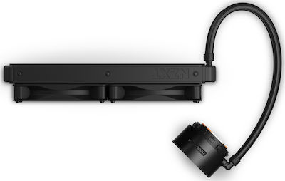 NZXT Kraken Z63 Υδρόψυξη Επεξεργαστή Διπλού Ανεμιστήρα 140mm για Socket AM4/1200/115x με RGB Φωτισμό