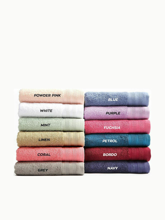 Nef-Nef Homeware Bath Towel 80x160cm. Purple Weight 550gr/m²