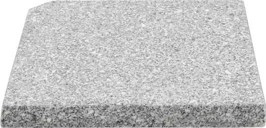 vidaXL Βάση Ομπρέλας Υφασμάτινη Γκρι 47x47x4.5cm 4τμχ