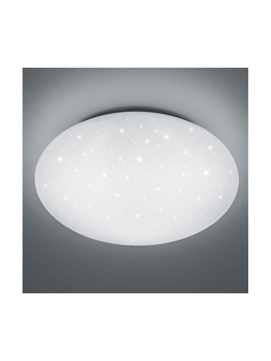 Trio Lighting Hikari Modern Metal Ceiling Light with Integrated LED 74pcs White