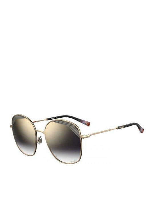 Missoni Women's Sunglasses with Gold Metal Frame and Gold Mirror Lens MIS 0014/S 2M2/FQ