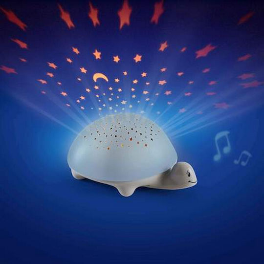 Pabobo Baby Schlaftröster Turtle Projector mit Musik für Neugeborene