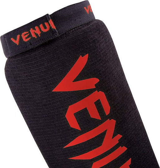 Venum Kontact Shin Guards Adults Black/Red