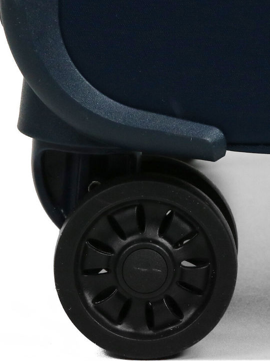 Airtex Paris Μεσαία Βαλίτσα Ταξιδίου Υφασμάτινη Navy Μπλε με 4 Ρόδες Ύψους 67εκ.