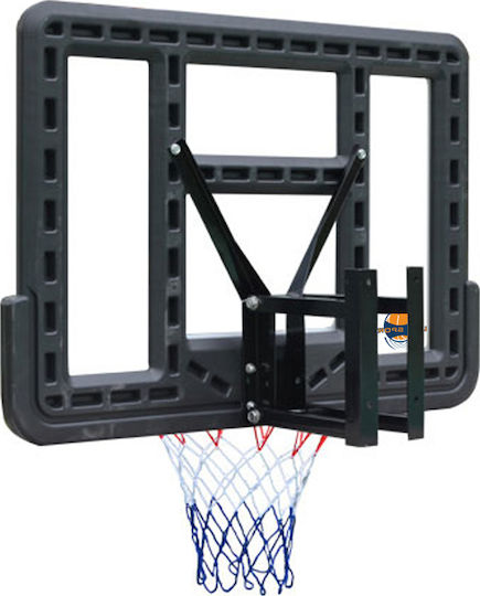 Life Sport S007 Basketballkorb mit Rückwand 110x75cm und Netz
