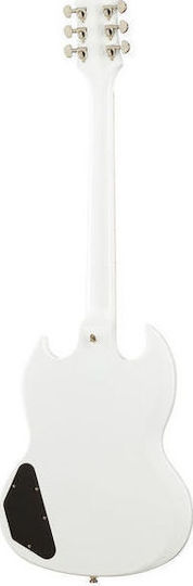 Epiphone SG Standard Electric Guitar SG with HH Pickup Configuration Alpine White