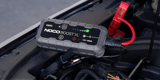 Noco GB50 Boost XL Portable Car Battery Jump Starter 1500A with Φακό / Power Bank / USB 12V