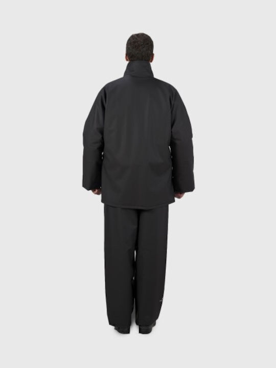 Anorak Street Men's Waterproof Riding Jacket Black