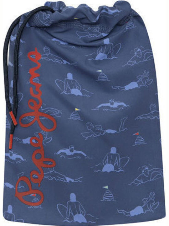 Asley Herren Badebekleidung Shorts Marineblau mit Mustern