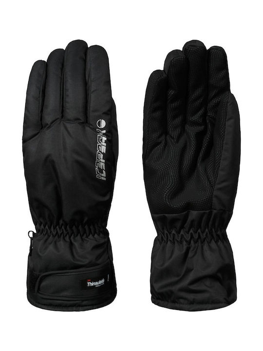 Icepeak Dino Unisex Ski & Snowboard Gloves Black