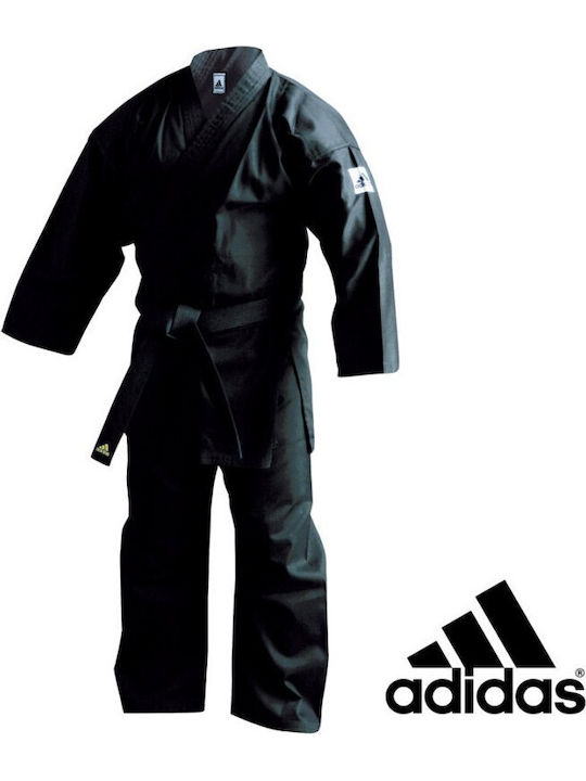 adidas Bushido Uniform Ενηλίκων / Παιδική Στολή Καράτε Μαύρη
